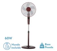 Abrila rayo ventilador de pie para interior doméstico, 60w, 5 aspas,