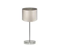 Abrila Tania Madera Gris - Lámpara Sobremesa Moderno 1Xe14 17 Cm