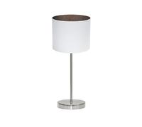Abrila Tatiana Blanco/Oxido - Lámpara Sobremesa Moderno 1Xe14 17 Cm