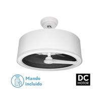 Abrila ventilador dc 110w 3 62d componente ventilador blanco tamaño 5