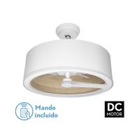 Abrila ventilador dc 110w 3 62d componente ventilador blanco tamaño v