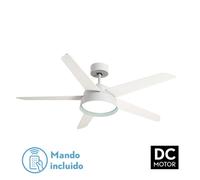 Abrila ventilador dc 25w 5 6 componente ventilador blanco tamaño 55