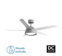 Abrila ventilador dc 25w 5 6 componente ventilador gris tamaño 55