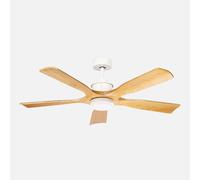 Abrila - ventilador dc letur 18w - 5 aspas - 6 velocidades - led integ