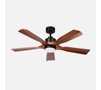 Abrila - ventilador dc letur 18w - 5 aspas - 6 velocidades - led integ