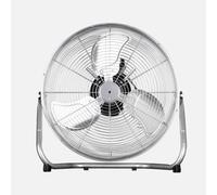 Fabrilamp Ventilador industrial Abrila Yumbo 50W Cromo 3 velocidades 3 aspas Diseño compacto