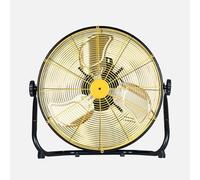 ABRILA - Ventilador Industrial Mapache 80W | 3 Velocidades y 3 Aspas | Orientable 180º | Diseño Compacto y Potente | Ventilación Eficiente 48,5x51x19,5 cm