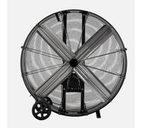 Abrila - ventilador industrial maximum 800w negro - 2 velocidades - 4