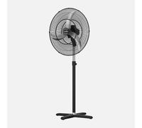 ABRILA - Ventilador Industrial Regata 175W | 3 Velocidades y 3 Aspas de Aluminio | Fijo y Rotatorio | Alta Velocidad | Orientable Manual | 135-180x80x80 cm