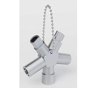 ABSINA Llave universal de 4 perfiles