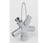 ABSINA Llave universal de 4 perfiles