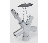 ABSINA Llave universal de 6 perfiles