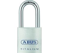 Abus 01374 - Candado con llave (45 mm), color plateado