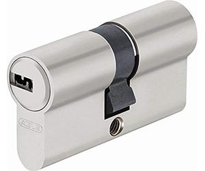 Abus, 44996, EC-SNP 30/40, Cilindro de doble vuelta para puertas / entradas exteriores, Plateado, 30/40 mm