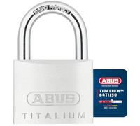Abus 64TI/50 KA6511 - Candado Titalium de 50 mm llaves iguales, Color Múltiple