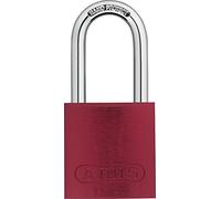 Abus 72/40HB40_ROJO - Candado Aluminio arco de acero endurecido 40mm arco largo Rojo