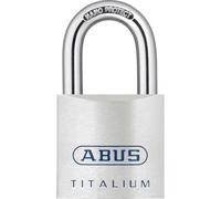 Abus 80TI/50_KA - Candado Titalium arco Nano protect y llave de 6 pitones 50mm llaves iguales