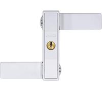 ABUS 85025 2530 W vs. cerradura de ventana, blanco, verschiedenschließend EK
