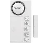 ABUS Alarma para ventanas Time2Close con temporizador de cuenta atrás: avisa tras 5, 10 o 15 min si hay ventanas o puertas abiertas - opcional con alarma adicional en caso de robo - montaje adhesivo