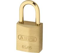 ABUS Candado 65MB/15 Latón - Cierre Igualado, con 2 Llaves, Nivel 3