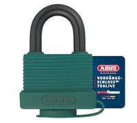 ABUS Candado de Aluminio 70AL/45 - Resistente a la Intemperie, Verde