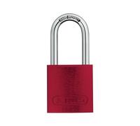 ABUS Candado de Aluminio 72/40mm, Rojo, Arandela de 40mm - Llaves Igualadas