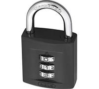 ABUS Candado de combinación 158/40 - candado con carcasa de fundición a presión de zinc - con código numérico personalizable - nivel de seguridad ABUS 4 - gris oscuro