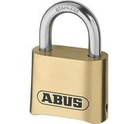 ABUS Candado de combinación 180IB/50 - candado de latón - resistente a la intemperie - con código de combinación ajustable individualmente - nivel de seguridad 5 - colores latón