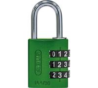 ABUS Candado de combinación con números grandes - verde - 30 mm