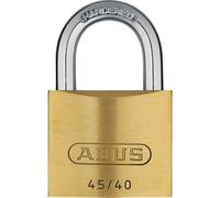 ABUS Candado de Cortina Cerradura de Seguridad 45/40 mm Latón con 2 Llaves