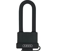 ABUS Candado de latón 70/45HB63 con arco alto - resistente a la intemperie - cuerpo del candado de latón - revestimiento de plástico resistente a los golpes - nivel de seguridad 5