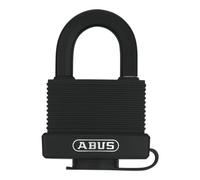 ABUS Candado de latón 70/50 - resistente a la intemperie - cuerpo de candado de latón - revestimiento de plástico resistente a los impactos - nivel de seguridad ABUS 6