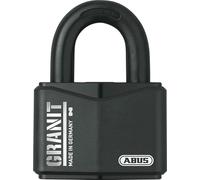 ABUS Candado Granit 37RK/70 para su uso en exteriores - de acero especial endurecido - con cilindro de disco reemplazable ABUS-Plus - nivel de seguridad ABUS 10