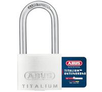 ABUS Candado de cilindro Titalium 64TI/40HB40, arco alto, cuerpo aluminio, acero endurecido, 3 unid.