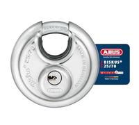 ABUS Candado Diskus 25/70 - Acero Inoxidable, Nivel 8, con 5 Llaves