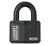 ABUS 79161 - Candado de granito 37RK/70 SZP Premium para altas exigencias - Mayor protección - Nivel de seguridad 10 - Incluye 2 llaves y tarjeta de seguridad - Negro - 79161