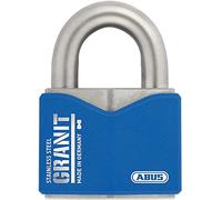 ABUS Candado Granit 37ST/55 de Acero Inoxidable - Seguridad 10, Azul