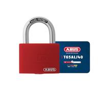 ABUS Candado T65AL/40 myLOCK - Aluminio, Escribible, Rojo