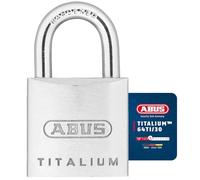 ABUS Candado Titalium 64TI/30 - Aluminio Ligero, Nivel de Seguridad 4