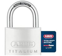 ABUS Candado Titalium 64TI/60 – cuerpo de aluminio especial, arco acero endurecido, nivel 6