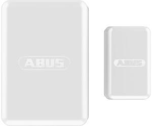 ABUS Detector de Apertura Sensor One para Puertas y Ventanas - Sensor Inteligente de Ventana y Puerta con Control de aplicación - Mensajes Push e indicador de Estado - Blanco