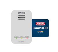 ABUS Detector de gas GWM100ME para calderas – gas natural (metano) / gas ciudad – 85 dB – blanco