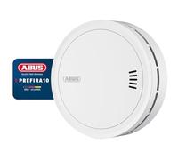 ABUS Detector de Humo Prefira 10 - Batería 10 Años, Certificado
