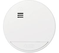 ABUS Detector de humo RWM90 - batería reemplazable de 5 años, DIN EN14604, 85 dB, blanco