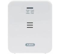ABUS Detector de monóxido de carbono COWM370 - detector de CO para viviendas con sensor de 7 años de duración, potente alarma de 85 dB; botón de prueba y 3 años de duración de las pilas - blanco
