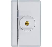 ABUS FTS96A Cerradura de Ventana con Alarma de 110 dBA, Nivel 10, Blanco
