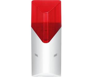 ABUS FUSG45000, Sirena inalámbrica, para exteriores, de plástico, 868.3 MHz, 105 dB, IP44