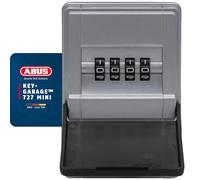 ABUS Caja portallaves KeyGarage™ 727 Mini – montaje en pared – hasta 8 llaves – negro y plateado