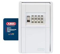 ABUS KeyGarage™ 787 - caja portallaves para montaje en pared - para llaves u objetos de valor pequeños - blanco