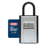 ABUS KeyGarage 797 BIG - caja de llaves con arco de sujeción - gran capacidad para hasta 38 llaves - se abre mediante un código numérico de 4 dígitos - ideal para entregar llaves